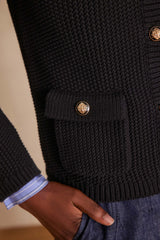 SYDNEY BLACK CARDIGAN