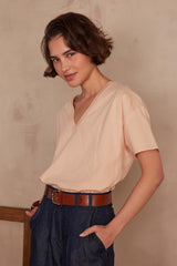 ALMA APRICOT T-SHIRT