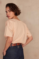 ALMA APRICOT T-SHIRT