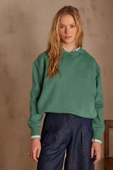 ALAN EMERALD SWEATSHIRT