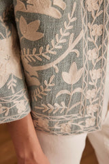 NATHALIE CANARY EMBROIDERED JACKET