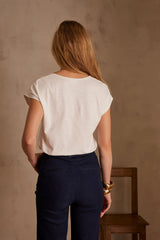 ASTRID WHITE T-SHIRT