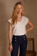 ASTRID WHITE T-SHIRT