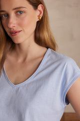 ASTRID SKY BLUE T-SHIRT