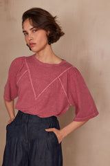 ANGELE PINK T-SHIRT