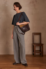 ANGELE CHARCOAL T-SHIRT