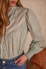 POESIE FLORAL BLOUSE