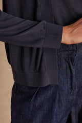 LOLA BIS CHARCOAL CARDIGAN