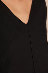 SCOTTY BLACK COTTON JUMPER