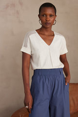 SCOTTY CREAM COTTON JUMPER