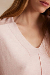 SCOTTY PINK COTTON JUMPER