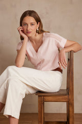 SCOTTY PINK COTTON JUMPER