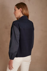 SOAN INK SLEEVELESS CARDIGAN