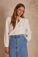 PIPPA EMBROIDERED BLOUSE