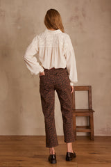 LOUISY LEOPARD PATTERN JEANS