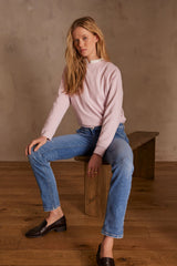 NALLA PALE STONEWASH JEANS