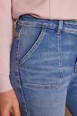 NALLA PALE STONEWASH JEANS