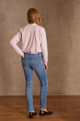NALLA PALE STONEWASH JEANS