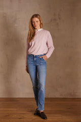 NALLA PALE STONEWASH JEANS