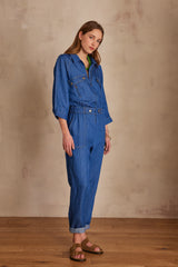 NINE RAW DENIM JUMPSUIT