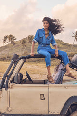 NINE RAW DENIM JUMPSUIT