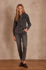 SABIL MID GREY JEANS