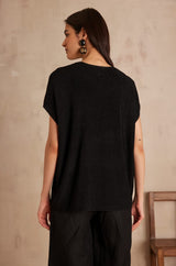 SAMANTHA BLACK CARDIGAN