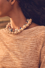 SANTIAGO CARAMEL COTTON JUMPER