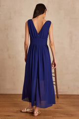 NOURA ROYAL BLUE DRESS