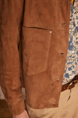 CARLA HONEY LEATHER JACKET