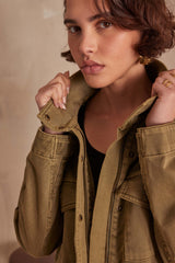 CLAIRE LEAF SAFARI JACKET