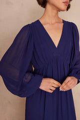 LIVIA ROYAL BLUE DRESS