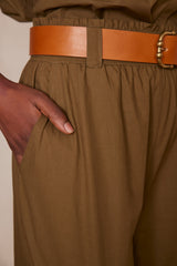 BERTHIE OLIVE TROUSERS
