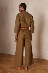 BERTHIE OLIVE TROUSERS