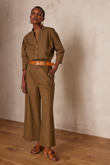 BERTHIE OLIVE TROUSERS