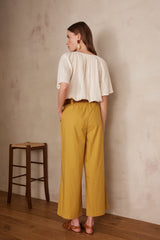 BERTHIE OCHRE TROUSERS