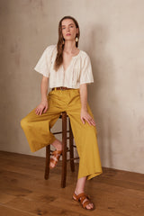 BERTHIE OCHRE TROUSERS