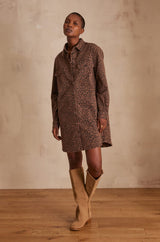 MERCY BROWN PRINTED DRESS