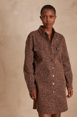 MERCY BROWN PRINTED DRESS