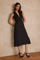 LILY BLACK LONG DRESS