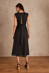 LILY BLACK LONG DRESS