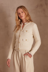 LILY GOLD CARDIGAN