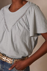 ADELE CELADON T-SHIRT