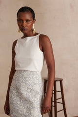 ACHILLE WHITE TANK TOP