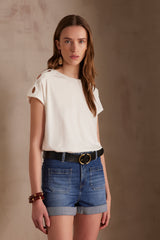 APOLINE ECRU T-SHIRT