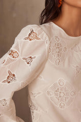 PALMA EMBROIDERED BLOUSE