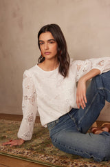 PALMA EMBROIDERED BLOUSE
