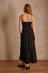 LOLITA FLUID BLACK DRESS