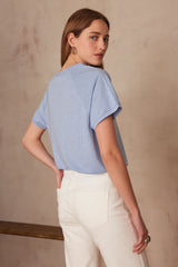 ANTONIN SKY BLUE T-SHIRT