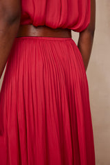JULIANA FUCHSIA FLUID SKIRT